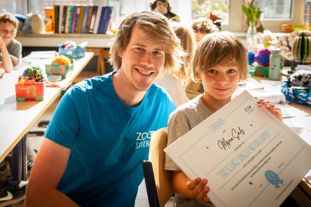 ZOO Science Jongste Wetenschapper - Manu / ZOO Science Jonas Verhulst