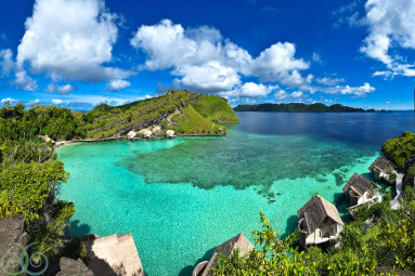 The island Sulawesi